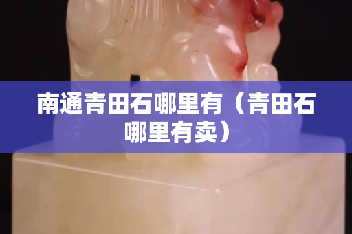 南通青田石哪里有（青田石哪里有賣）