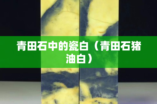 青田石中的瓷白（青田石豬油白）