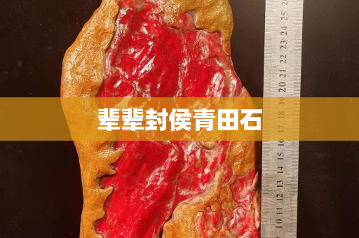 輩輩封侯青田石