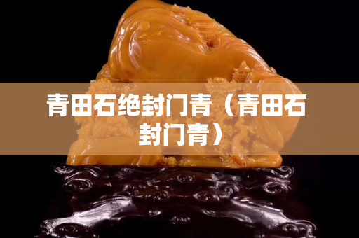 青田石絕封門青（青田石 封門青）