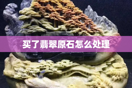 買了翡翠原石怎么處理