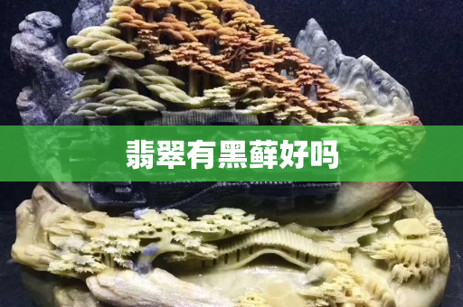 翡翠有黑蘚好嗎