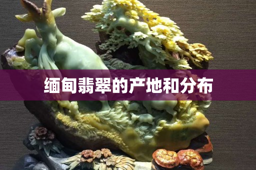 緬甸翡翠的產(chǎn)地和分布