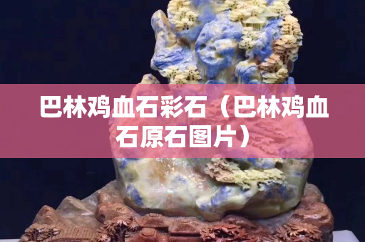 巴林雞血石彩石（巴林雞血石原石圖片）