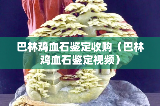 巴林雞血石鑒定收購（巴林雞血石鑒定視頻）
