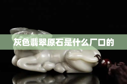 灰色翡翠原石是什么廠口的