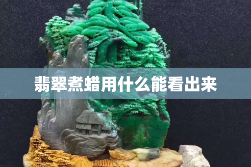 翡翠煮蠟用什么能看出來