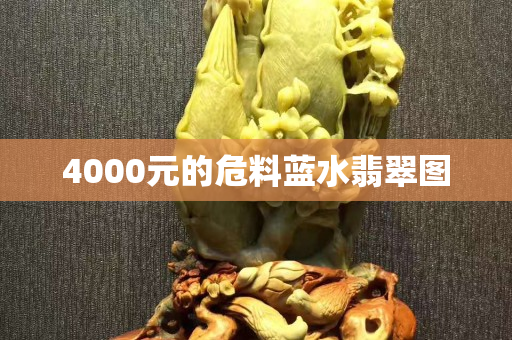4000元的危料藍(lán)水翡翠圖