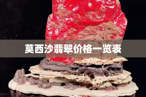 莫西沙翡翠價格一覽表