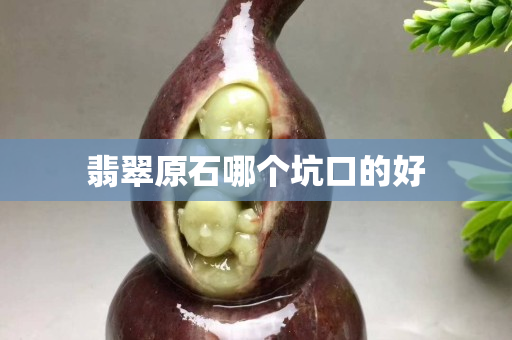 翡翠原石哪個坑口的好
