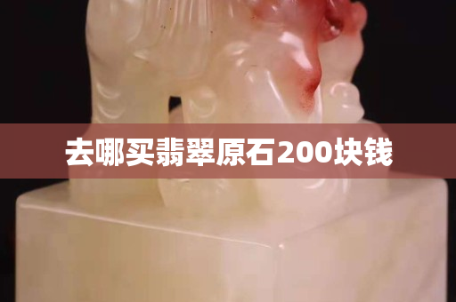 去哪買翡翠原石200塊錢