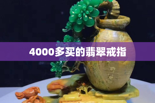 4000多買的翡翠戒指