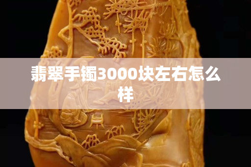 翡翠手鐲3000塊左右怎么樣