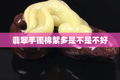 翡翠手鐲棉絮多是不是不好