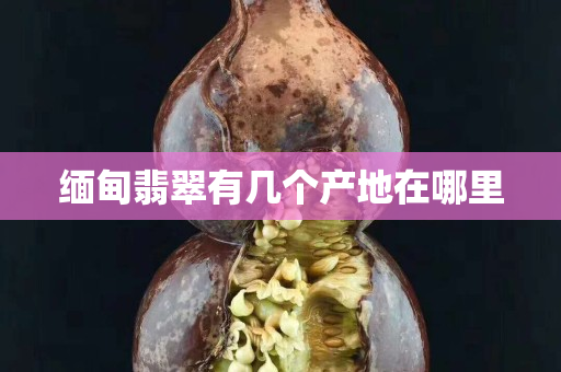 緬甸翡翠有幾個(gè)產(chǎn)地在哪里