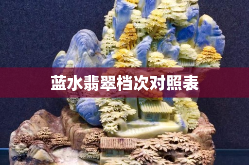 藍水翡翠檔次對照表