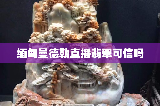 緬甸曼德勒直播翡翠可信嗎