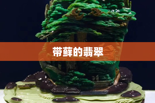帶蘚的翡翠