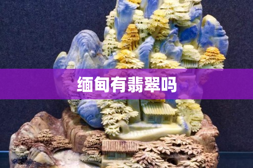 緬甸有翡翠嗎