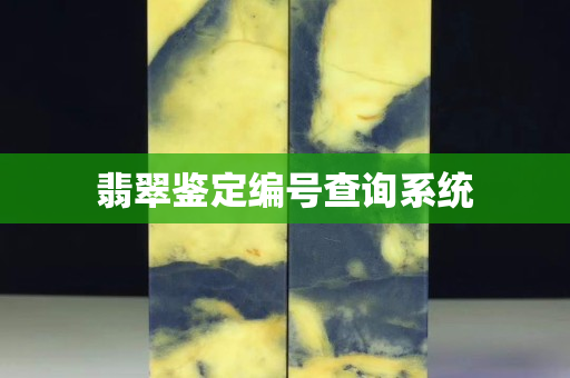 翡翠鑒定編號查詢系統(tǒng)