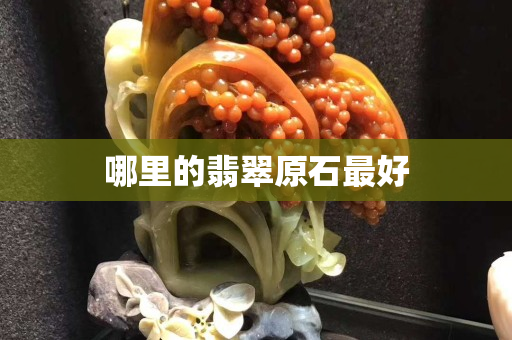 哪里的翡翠原石最好