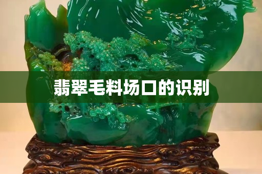 翡翠毛料場口的識別
