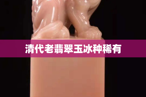 清代老翡翠玉冰種稀有