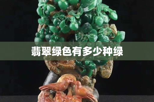 翡翠綠色有多少種綠