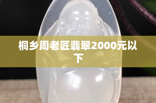 桐鄉周老匠翡翠2000元以下 桐鄉周老匠翡翠2000元以下