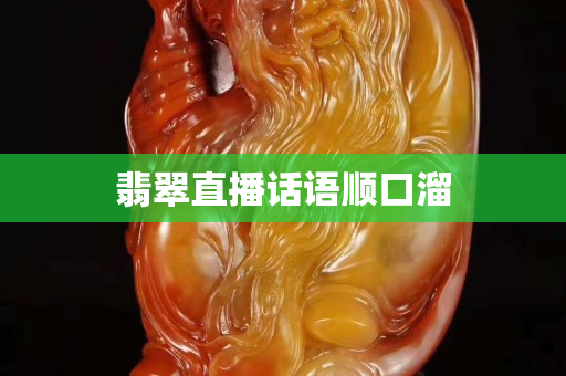翡翠直播話語順口溜