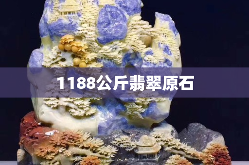 1188公斤翡翠原石