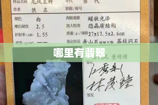 哪里有翡翠