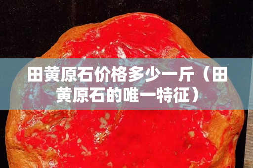 田黃原石價格多少一斤（田黃原石的唯一特征）