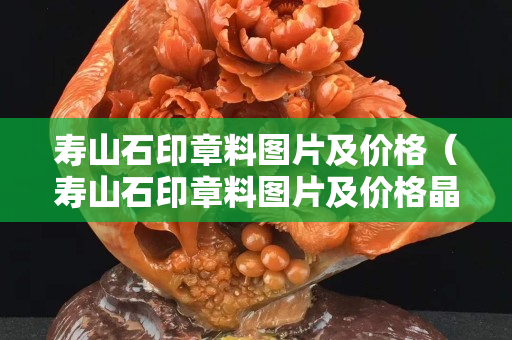 壽山石印章料圖片及價格（壽山石印章料圖片及價格晶泉）