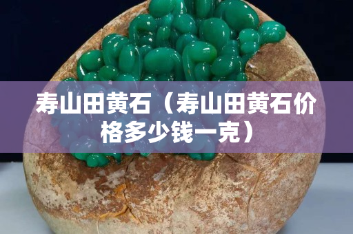 壽山田黃石（壽山田黃石價格多少錢一克）
