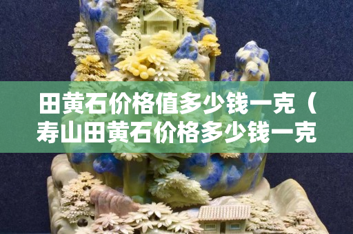 田黃石價格值多少錢一克（壽山田黃石價格多少錢一克）