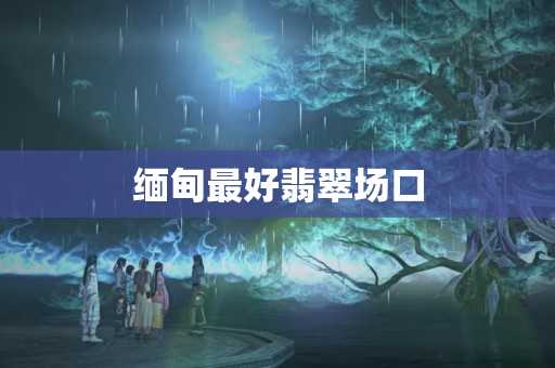 緬甸最好翡翠場口