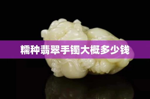 糯種翡翠手鐲大概多少錢