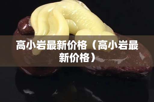 高小巖最新價(jià)格（高小巖最新價(jià)格）