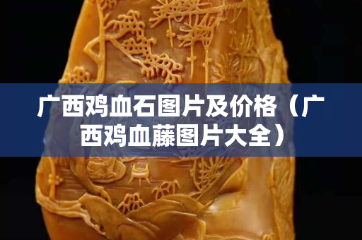 廣西雞血石圖片及價格（廣西雞血藤圖片大全）