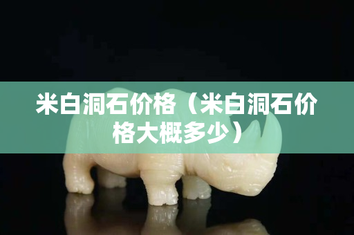 米白洞石價格（米白洞石價格大概多少）
