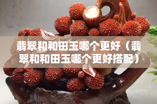 翡翠和和田玉哪個更好（翡翠和和田玉哪個更好搭配）