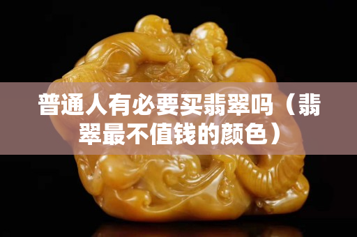 普通人有必要買(mǎi)翡翠嗎（翡翠最不值錢(qián)的顏色）