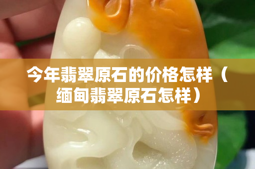 今年翡翠原石的價格怎樣（緬甸翡翠原石怎樣）