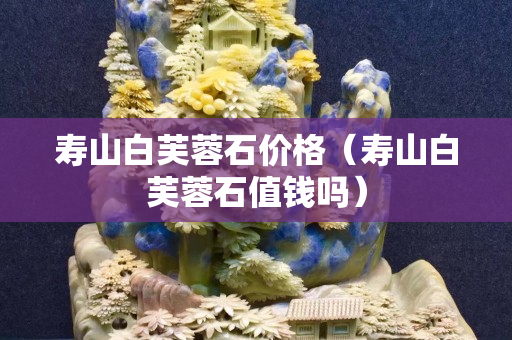 壽山白芙蓉石價格（壽山白芙蓉石值錢嗎）