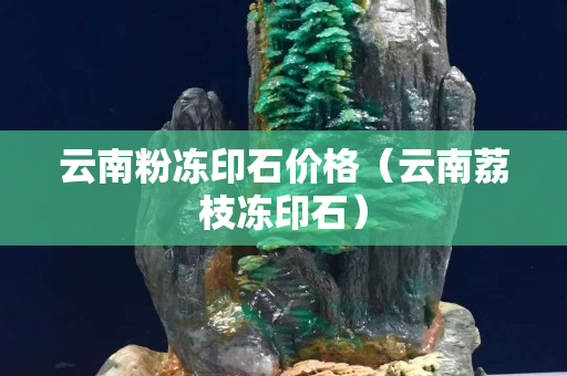 云南粉凍印石價格（云南荔枝凍印石）