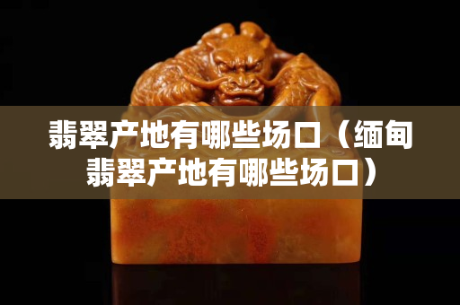 翡翠產地有哪些場口（緬甸翡翠產地有哪些場口）