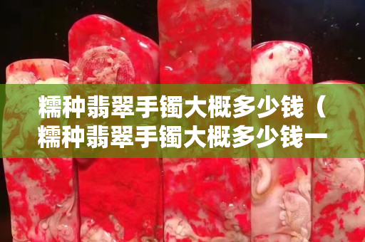 糯種翡翠手鐲大概多少錢（糯種翡翠手鐲大概多少錢一個）