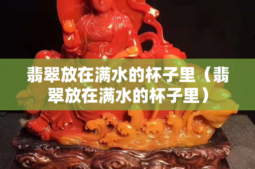 翡翠放在滿水的杯子里（翡翠放在滿水的杯子里）