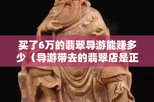 買了6萬的翡翠導游能賺多少（導游帶去的翡翠店是正品嗎）